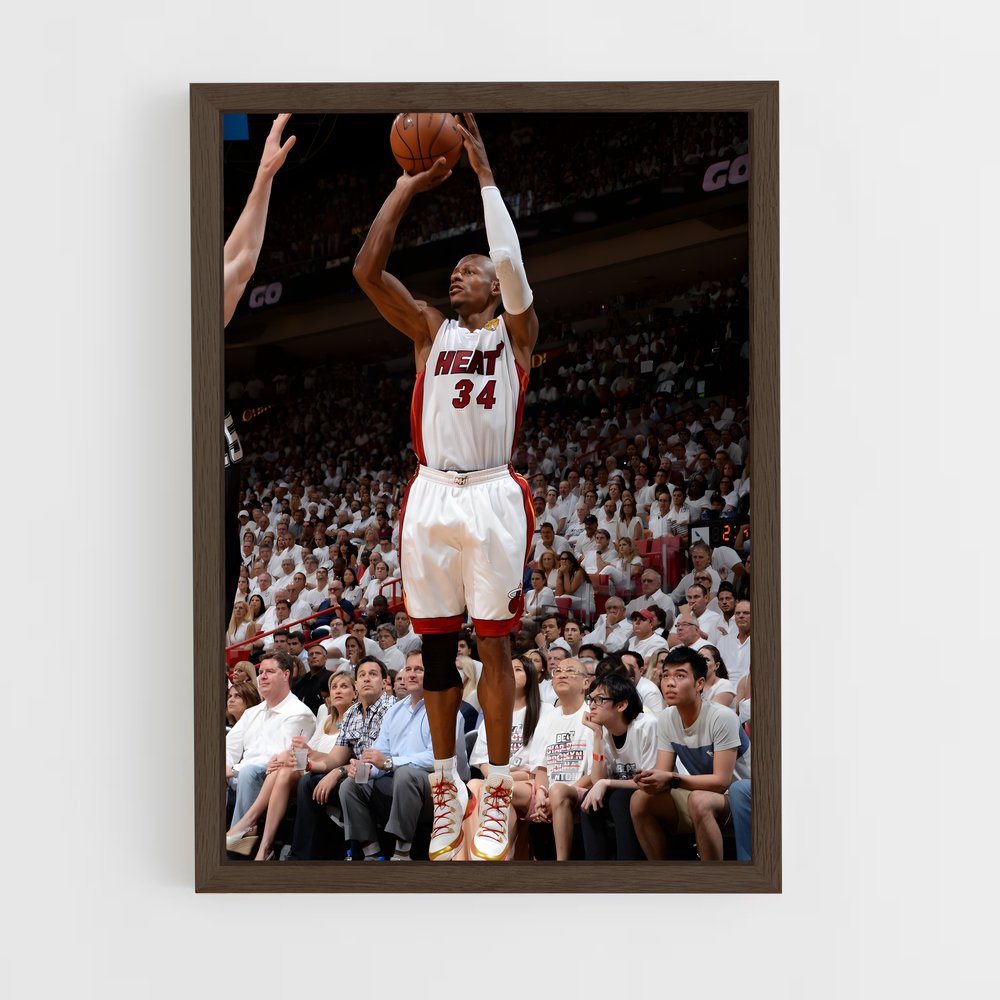 Poster Duel à Miami – affiche Basketball (vue 5)